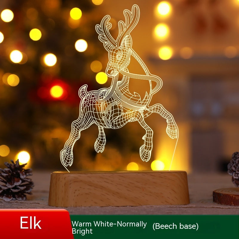 Christmas 3D Decorational LED Light