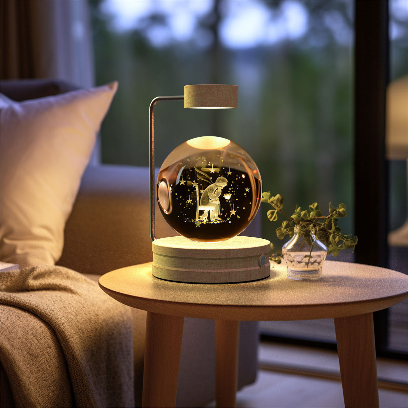 Crystal Ball LED Night Light