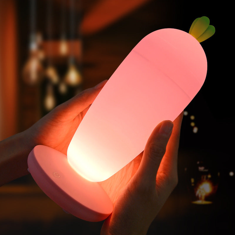 Radish Cartoon Carrot Night Lamp