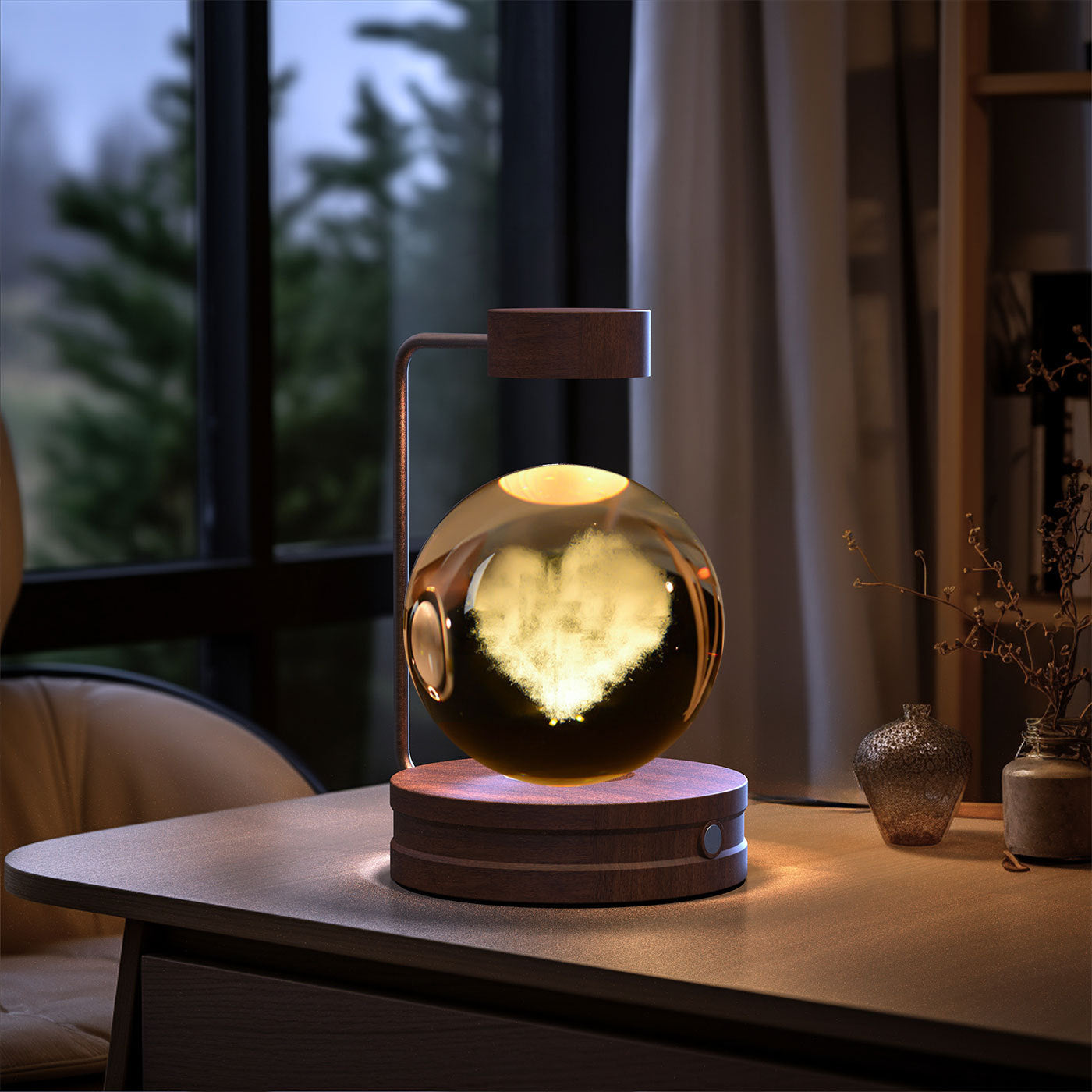 Crystal Ball LED Night Light