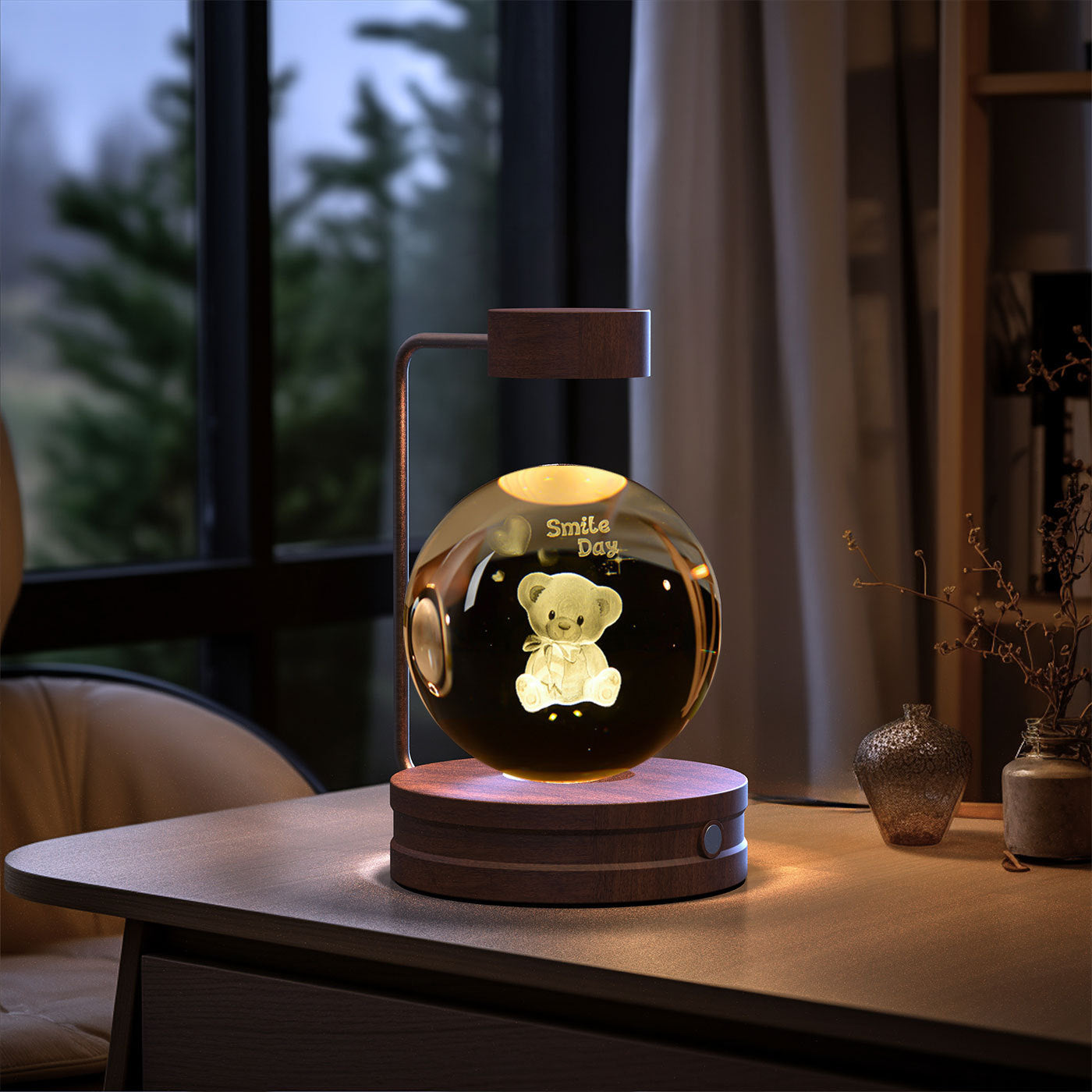 Crystal Ball LED Night Light