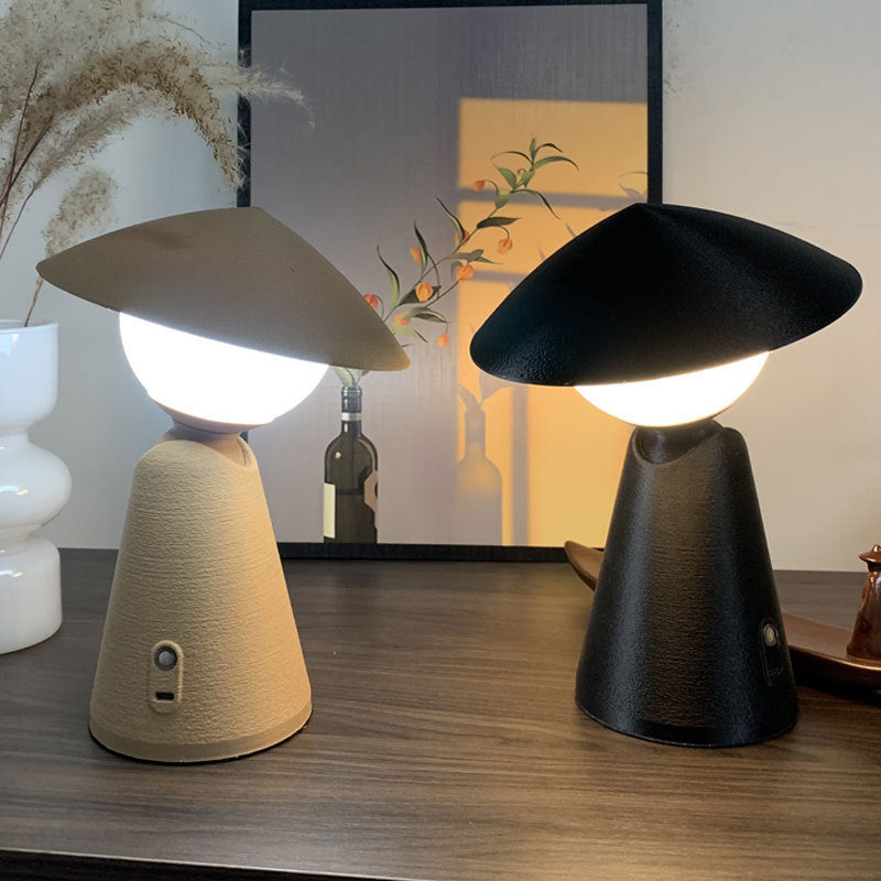 Decorative Desk Lamp With Hat