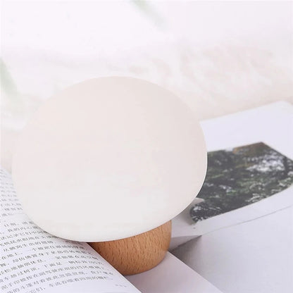 Silicone LED Mushroom Night Lamp