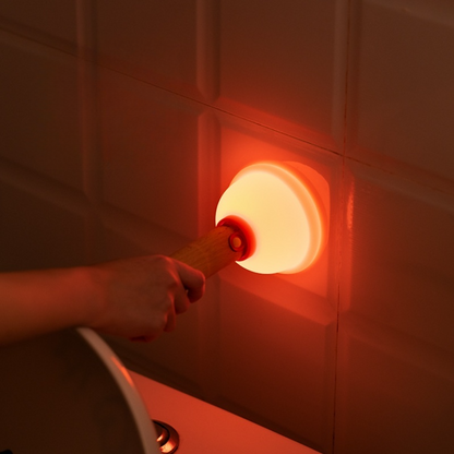 Plunger Portable Light Creative Silicone Wall Lamp