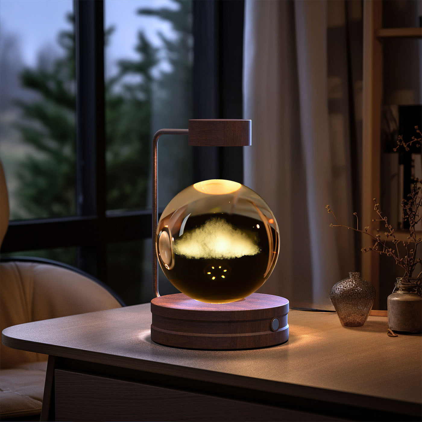 Crystal Ball LED Night Light