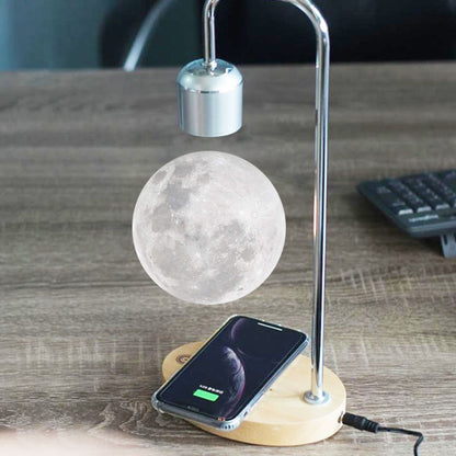 Levitating Moon Table Lamp