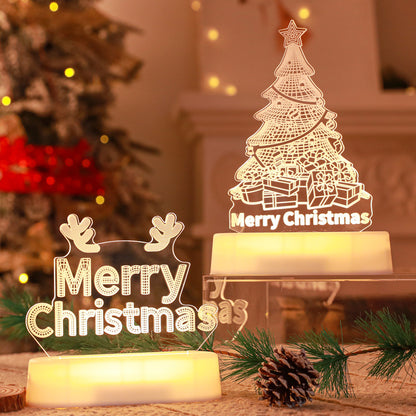 Christmas 3D Decorational LED Light