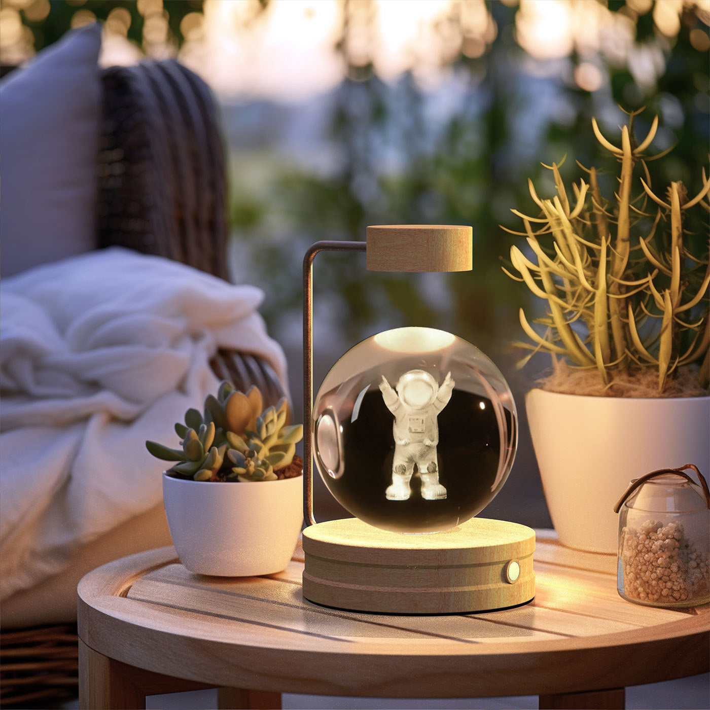 Crystal Ball LED Night Light