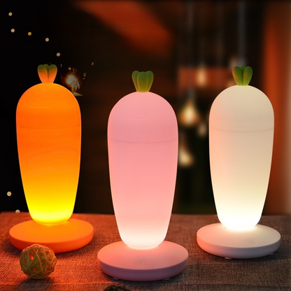 Radish Cartoon Carrot Night Lamp