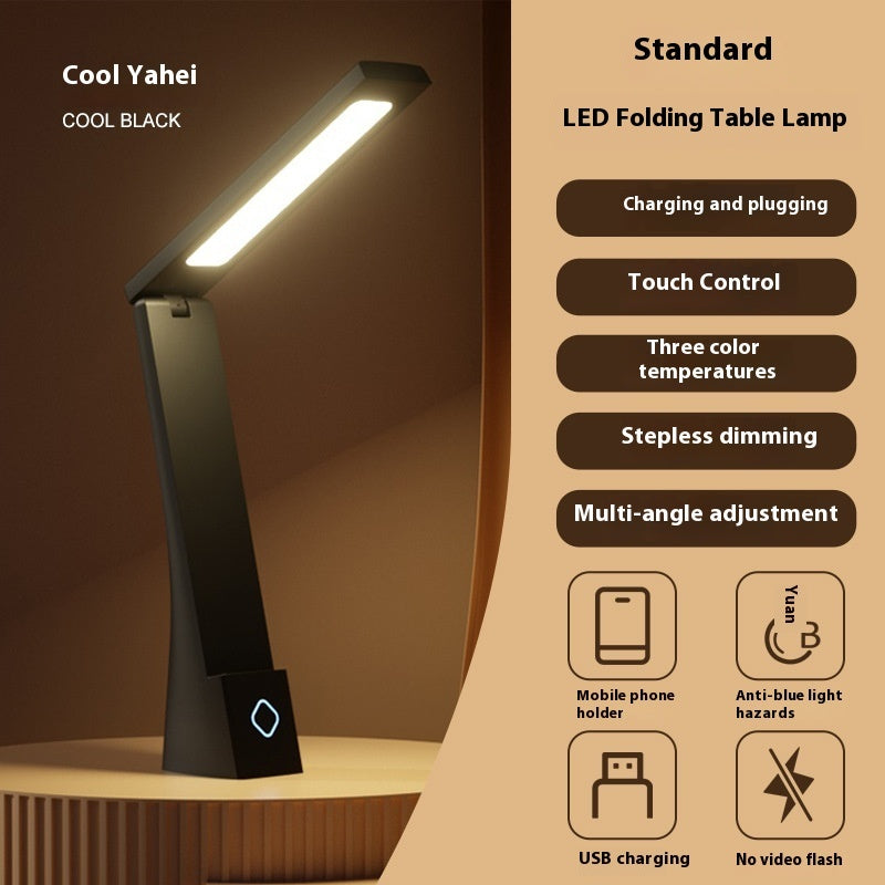 Folding LED Desk Lamp With Eye Protection